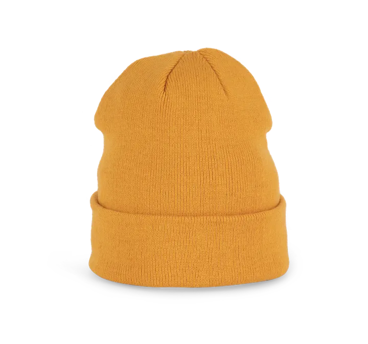 Bonnet tricoté Cumin Yellow