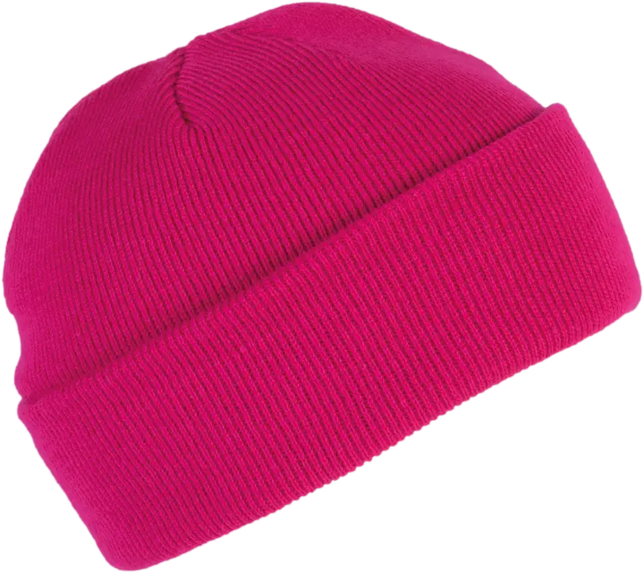 Bonnet tricoté Fuchsia