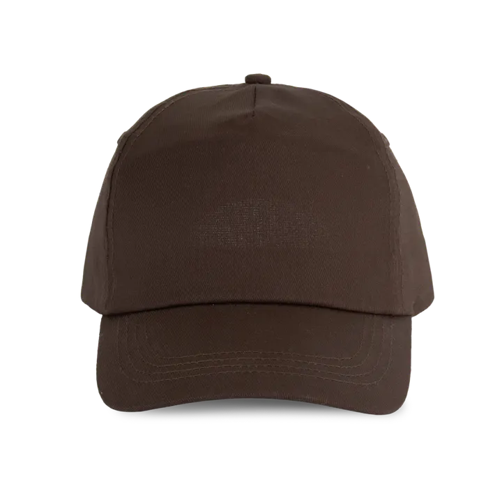 First - Casquette 5 panneaux Chocolate