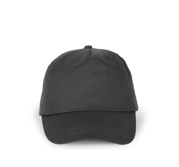 First - Casquette 5 panneaux Dark Grey