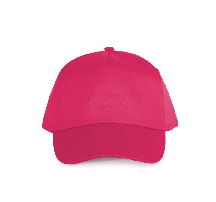First - Casquette 5 panneaux Fuchsia