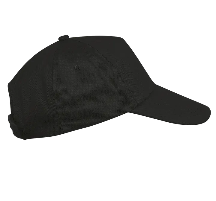 First kids - Casquette enfant 5 panneaux Black
