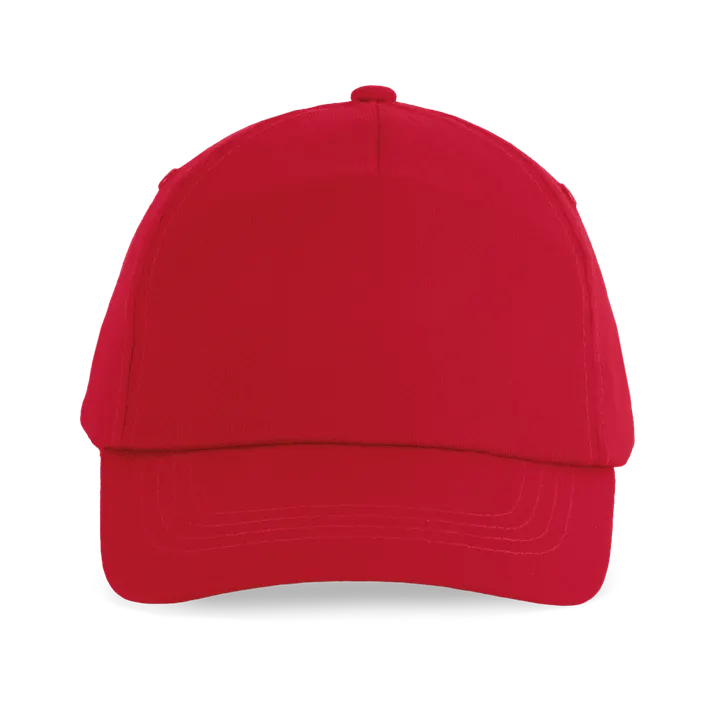 First kids - Casquette enfant 5 panneaux Cherry Red