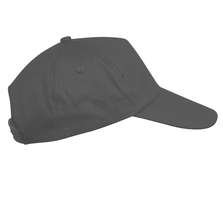 First kids - Casquette enfant 5 panneaux Dark Grey