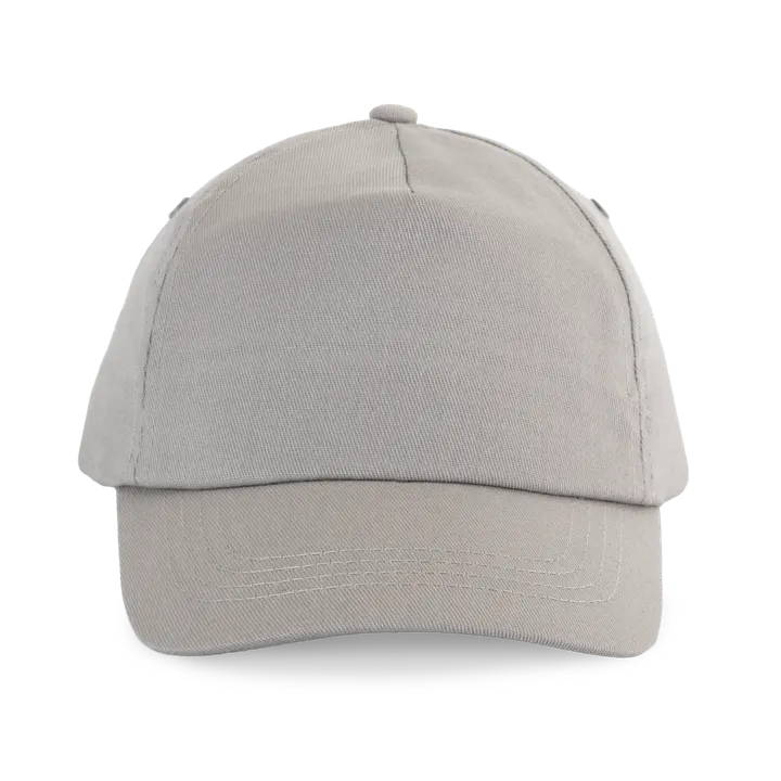 First kids - Casquette enfant 5 panneaux Light Grey
