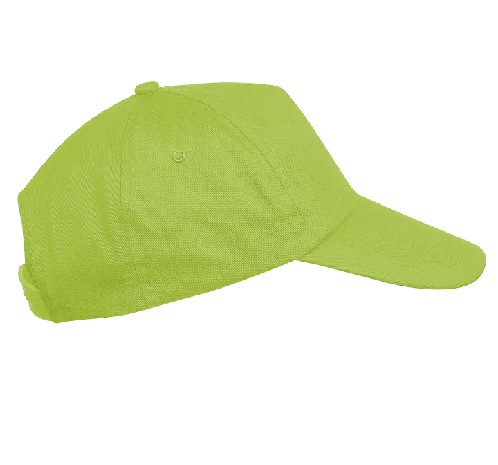 First kids - Casquette enfant 5 panneaux Lime