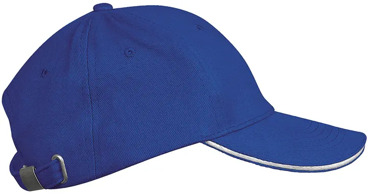 Orlando kids - Casquette 6 panneaux Royal Blue / White