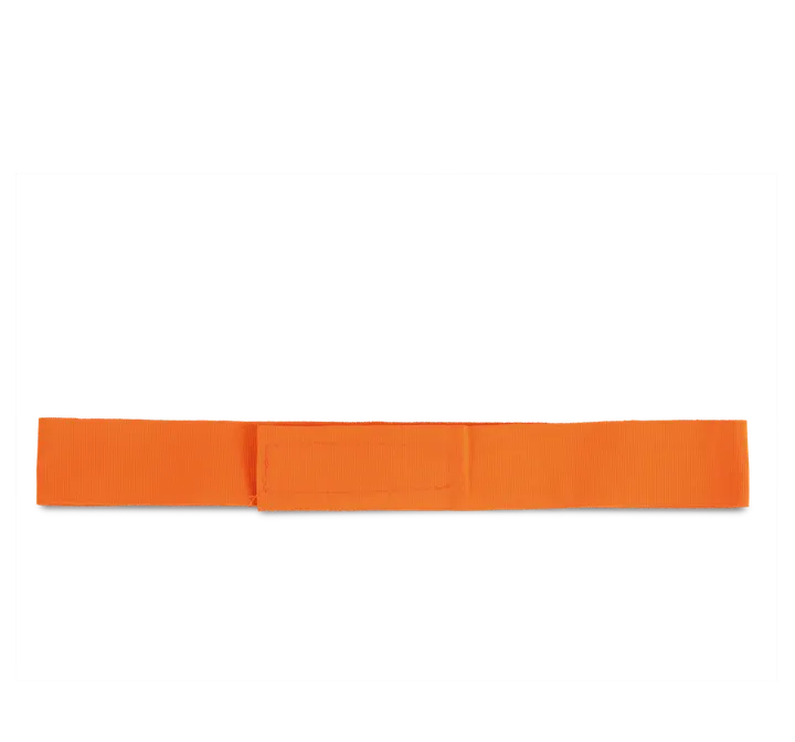 Farbiges Hutband für Strohhüte Orange