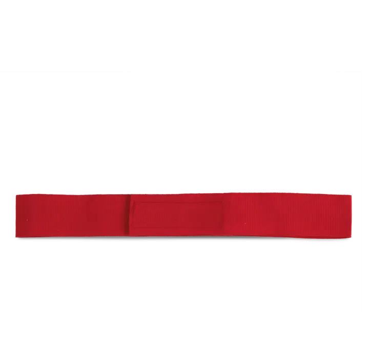Farbiges Hutband für Strohhüte Red