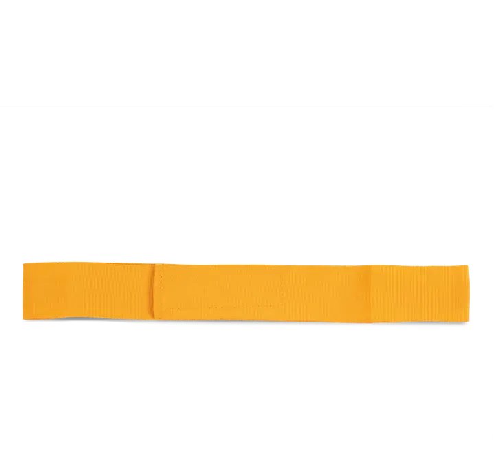 Farbiges Hutband für Strohhüte Yellow