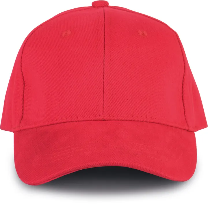 Cap mit 6 Panels Red
