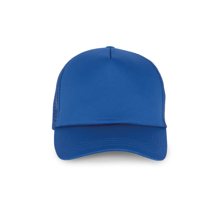 5-Panel Trucker Kappe Mesh Royal Blue