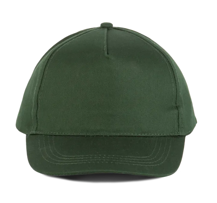 Casquette coton - 5 panneaux Forest Green