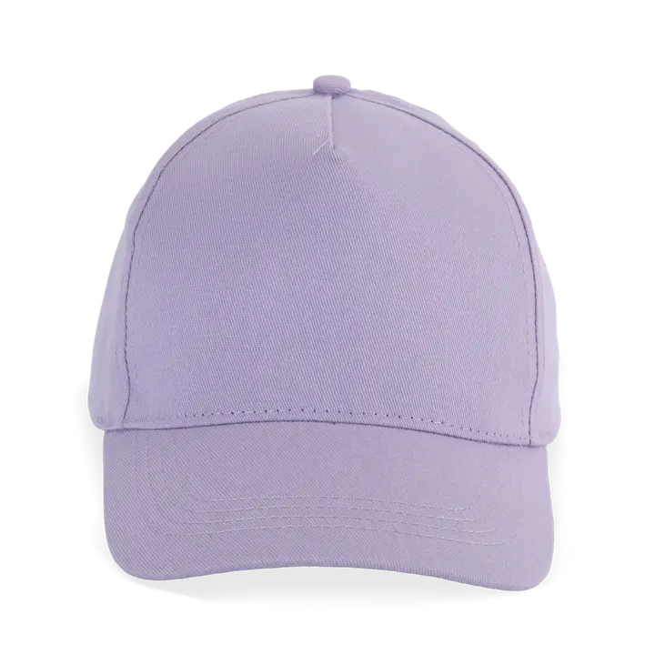 Casquette coton - 5 panneaux Light Violet
