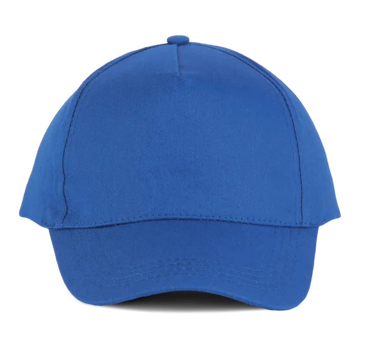 Casquette coton - 5 panneaux Royal Blue