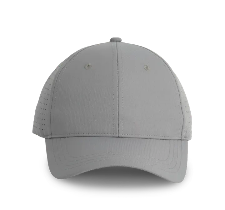 6-Panel-Kappe mit perforierten Panels Dark Cool Grey
