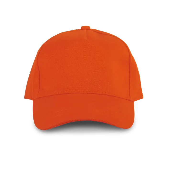 Casquette 5 panneaux Spicy Orange