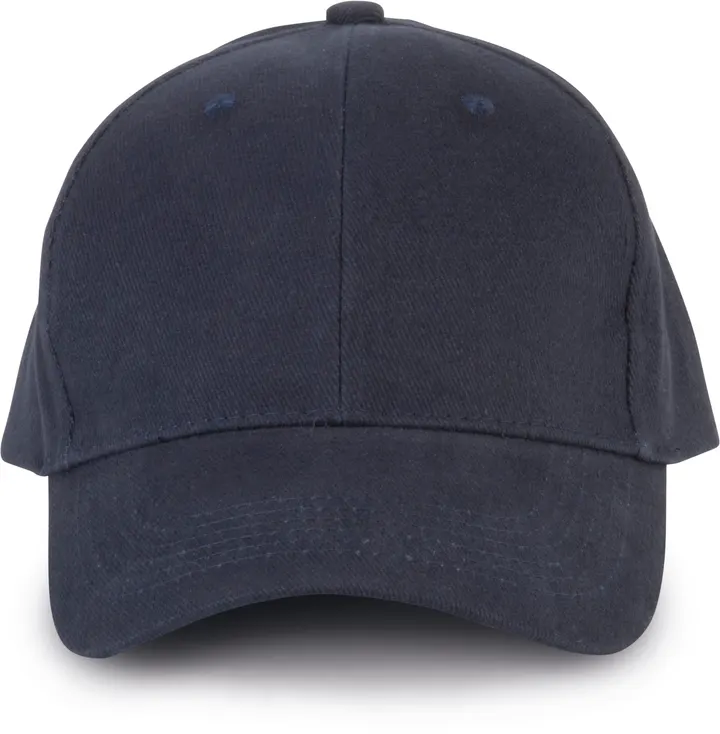 Casquette 6 panneaux en coton bio Navy
