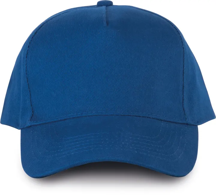 5-Panel-Cap aus Bio-Baumwolle Royal Blue
