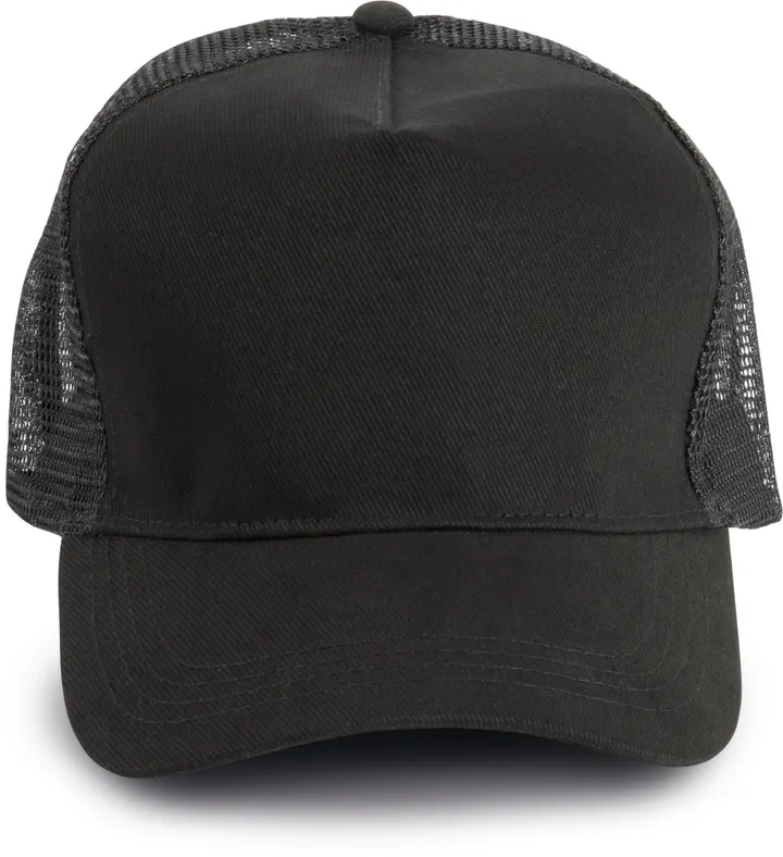 Casquette trucker - 5 panneaux Black