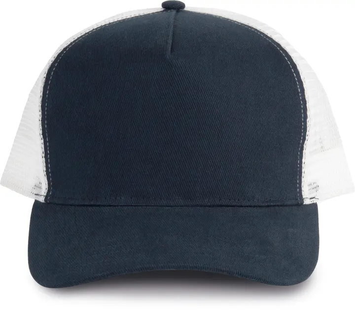 Casquette trucker - 5 panneaux Navy / White