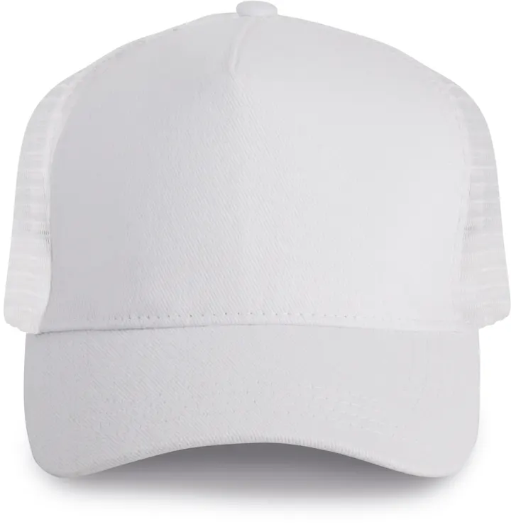 Casquette trucker - 5 panneaux White