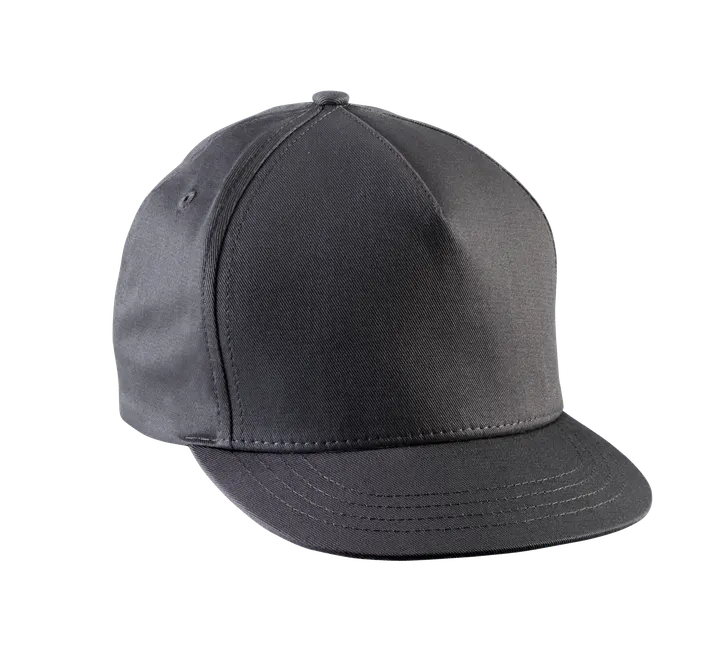 5-Panel Kinder-Snapbackkappe Dark Grey