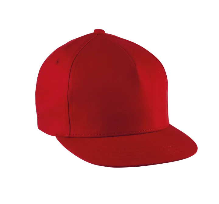 5-Panel Kinder-Snapbackkappe Red