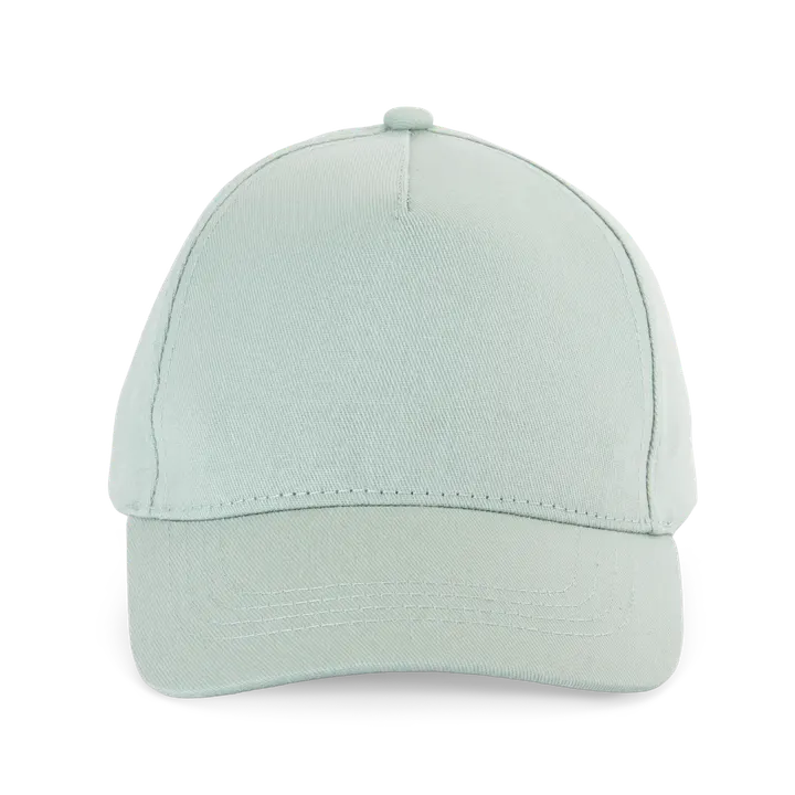 Casquette enfant en coton - 5 panneaux Sage