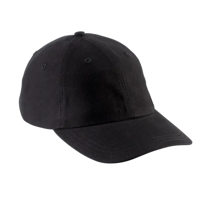 Dad cap - 6 panneaux Black