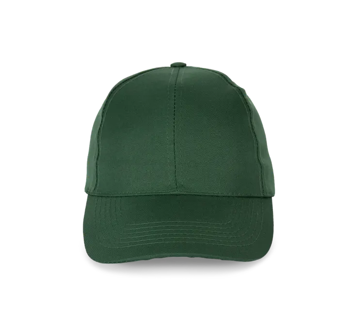 Polyester-Sportkappe mit 6 Panels Forest Green