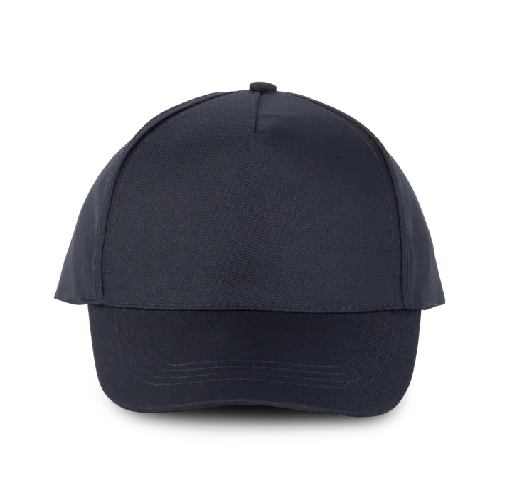 Polyester-Sportkappe mit 5 Panels Navy