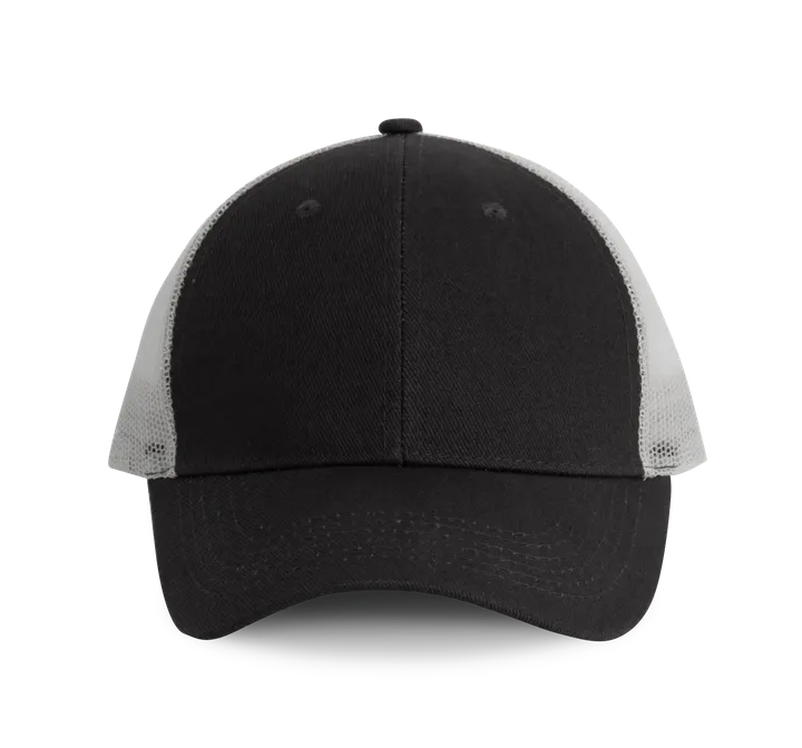 Casquette Trucker - 6 panneaux Dark Grey / Light Grey