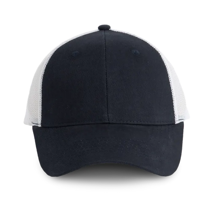Casquette Trucker - 6 panneaux Navy / White