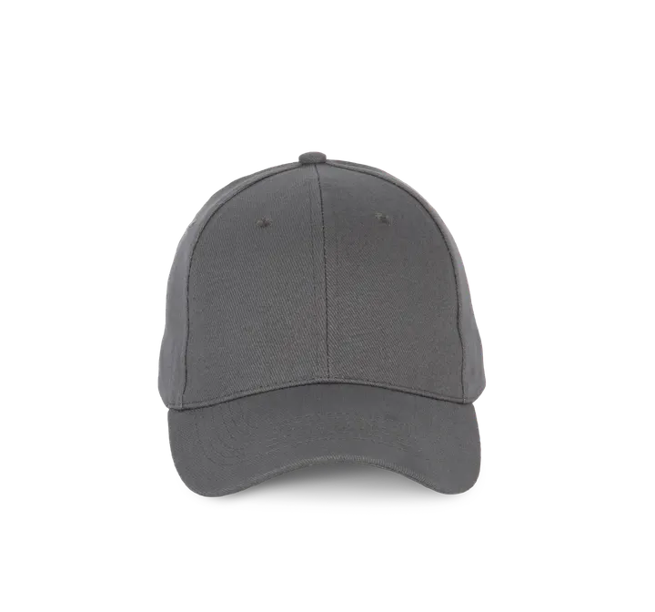 6-Panel-Kappe Dark Grey