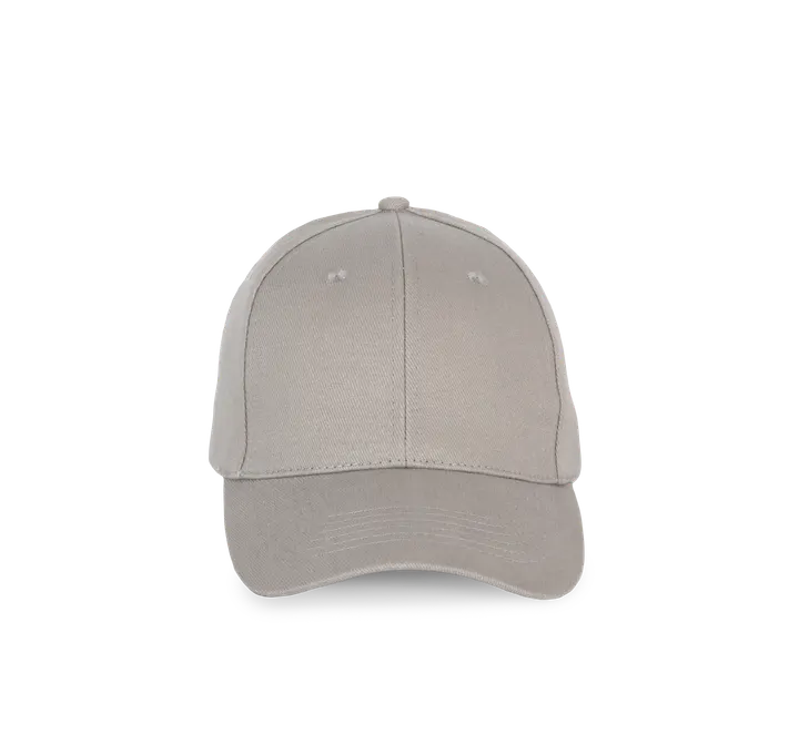 6-Panel-Kappe Light Grey