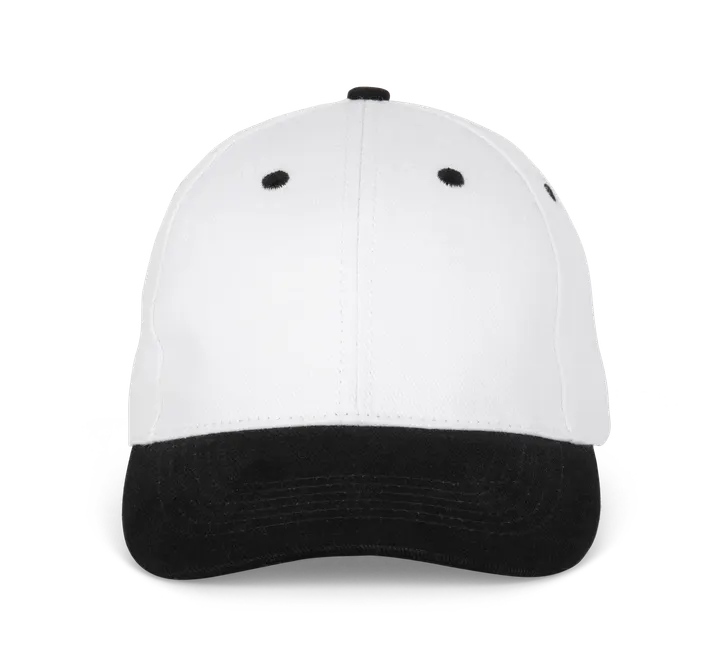 6-Panel-Kappe White / Black