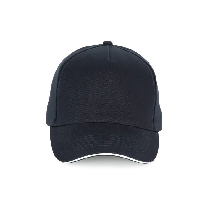 Kappe - 5-Panels Navy / White