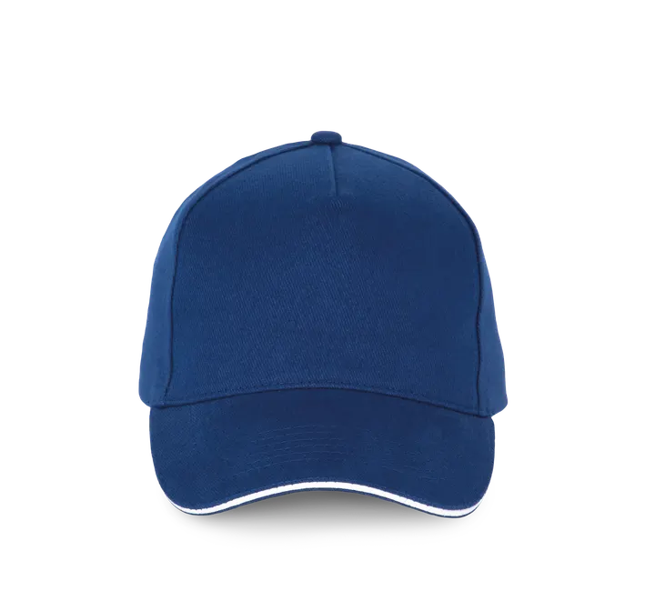 Kappe - 5-Panels Royal Blue / White