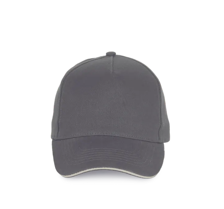 Kappe - 5-Panels Slate Grey / Light Grey