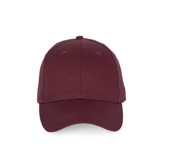 Casquette - 6 panneaux Burgundy