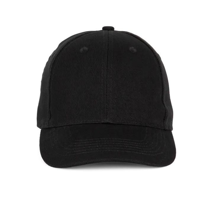 Baseball-Kappe – 6 Panels Black