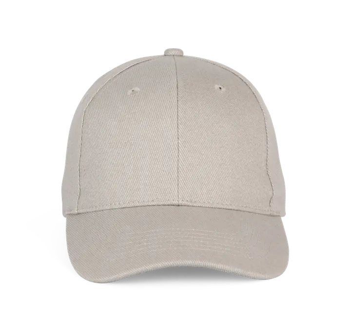 Baseball-Kappe – 6 Panels Light Grey