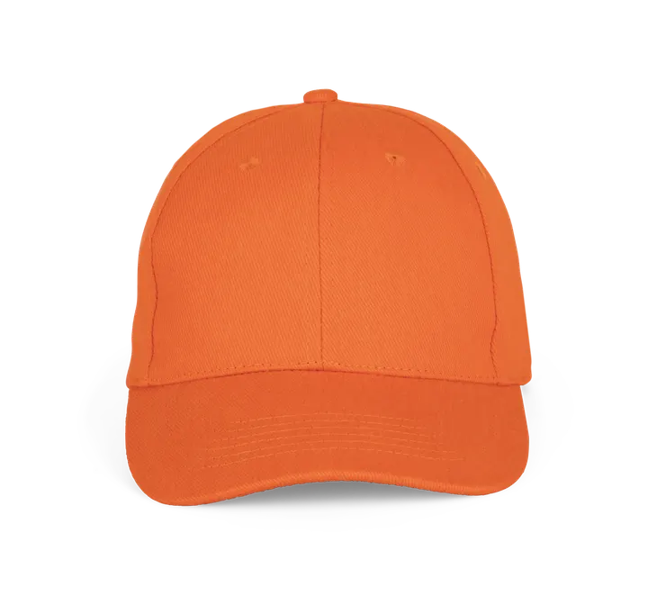 Baseball-Kappe – 6 Panels Orange