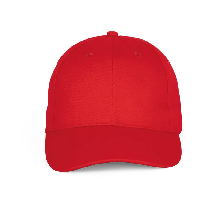 Baseball-Kappe – 6 Panels Red