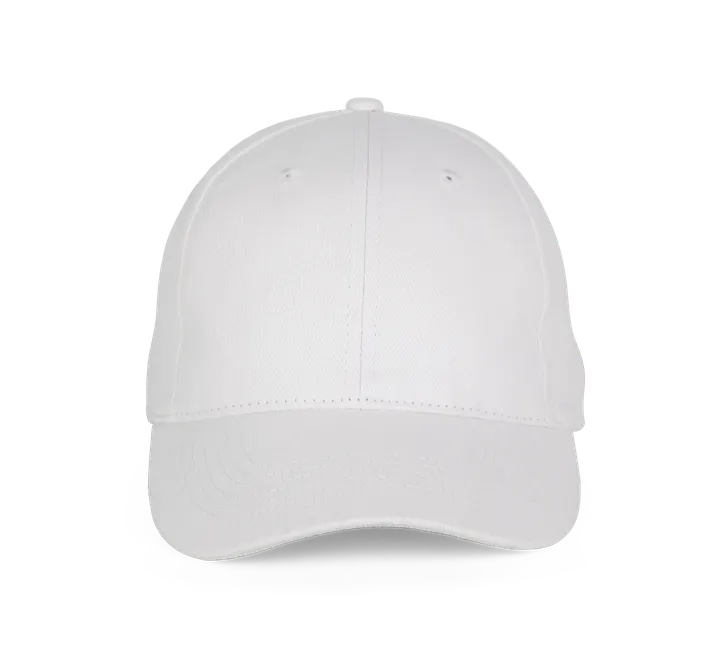 Baseball-Kappe – 6 Panels White