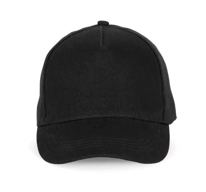 Casquette Baseball - 5 panneaux Black