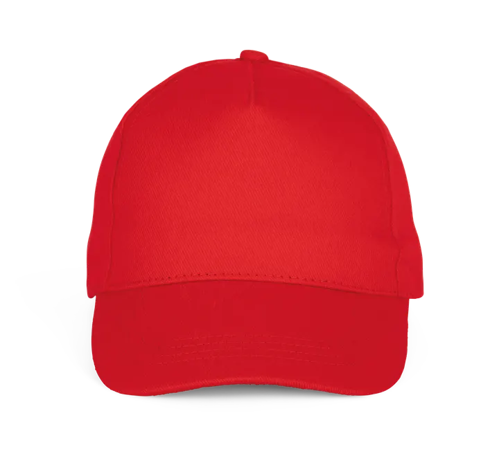 Casquette Baseball - 5 panneaux Red