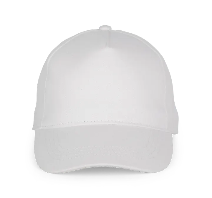 Casquette Baseball - 5 panneaux White