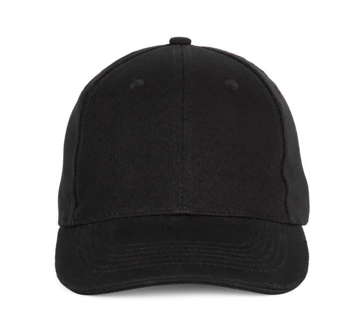 Casquette Baseball avec sandwich - 6 panneaux Black